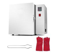 Horno De Fundición De Joyas De 1500 W, Horno De Fundición Eléctrico Con Manijas Y Pestillos, Diseño De Rejilla De Disipación De Calor, Horno De Mufla De Metal