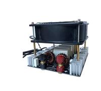 Horno de Inducción Calentador de inducción ZVS 4000W, placa PCB calentamiento por alta frecuencia, Metal fundido, bobina, bomba, crisol 70/150ml y fuente alimentación(70ml crucible)