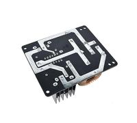 Horno de Inducción Módulo de bobina calentamiento por inducción bajo voltaje, 1000W, 20A, ZVS, controlador Flyback, calentador, módulo disipador calor grande