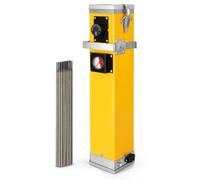 Horno de mantenimiento para electrodos de soldadura, caja secadora portátil | 50-150℃ ajustable, varillas máx. 19,6 pulgadas, estable y resistente a la humedad, para obra, fabricación(5kg/11lb)