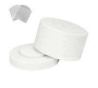 Horno de microondas para fusión de vidrio, horno de cerámica de 7, 7 × 4, 3 pulgadas con papel, profesional para uso doméstico, fabricación de joyas, mini vidrio