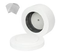 Horno de microondas para fusión de vidrio, horno de cerámica de 7, 7 × 4, 3 pulgadas con papel, profesional para uso doméstico, fabricación de joyas.