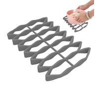Horno de molde de hornear de silicona parrilla parrilla de silicona fácil de Microondas para hornear bandeja |Easy-Clean Hogares Baking Tray For Cake Chicken Fish Turkey Vegetables Pizza Carne