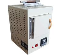 Horno De Mufla De Alta Temperatura De 1000 ℃, Horno De Laboratorio para Fibras Cerámicas con Control De Programa Integrado para Metales Y Cerámica, Ideal para Computer Ash 110V