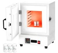 Horno De Mufla De Laboratorio, Horno De Fusión Compacto De Sobremesa, Temperatura Máxima De 1150 ℃, Para La Fabricación De Joyas, Fundición De Metales, Esmaltado De Cerámica Y Proyectos De Bricolaje