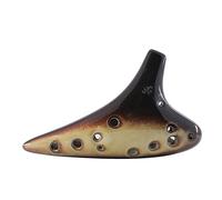 Horno de Ocarina para principiantes de 12 hoyos que cambia de color Doce hoyos SC/SG/SF/AC Instrumento musical de ocarina de cerámica Instrumento de ocarina (Sg)
