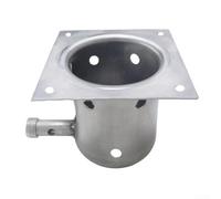 Horno de partículas para encendido compatible con cámara de combustión de horno de pellets PitBoss, acero inoxidable para uso a largo plazo (A)