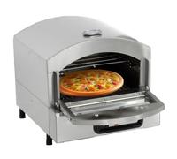 Horno De Pizza Eléctrico/a Gas De Acero Inoxidable De Encimera | Horno De Pizza Comercial Tostador De Acero Inoxidable, Para Interiores, Restaurantes, Cocinas, Casas Y Cocinas