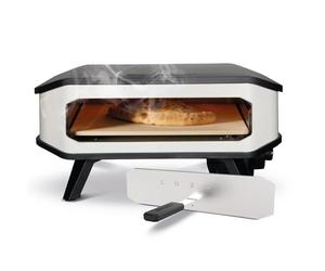 Horno de pizza eléctrico Cozze® de 17" con piedra para pizzas y puerta frontal 230 V/2200 W
