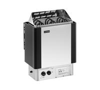 Horno de sauna - 4,5 kW - de 30 a 110 °C - controlador incluido | Uniprodo