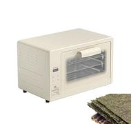 Horno de secado de algas, eléctrico inteligente de 25 L con aire caliente, 4 rejillas extraíbles, temporizador de 24 h y ajuste de 30-100 °C, 38 dB de bajo ruido, for secar nori, algas y verduras.