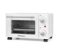 Horno de Sobremesa Orbegozo HO 975/ 800W/ Capacidad 10L/ Blanco