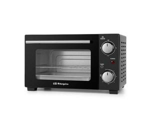 Horno de Sobremesa Orbegozo HO 985/ 800W/ Capacidad 10L/ Negro