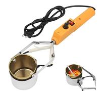 Horno de Soldadura Portátil con Ajuste de 150-450℃, Crisol de Mano de 65/80 Mm de Profundidad, Capacidad de 1500/3000 G Para Fundición de Estaño 3000g