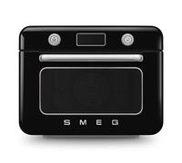 Horno de vapor combinado de sobremesa Negro, Brillante 50's Style Estética Smeg COF01BLEU