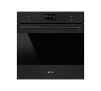 Horno Eléctrica + Microondas Smeg 60 cm Clásica SpeedwaveXL SO6302M2N Negro Mate
