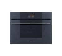 Horno Eléctrica + Microondas Smeg 60 cm Linea SpeedwaveXL SO4104M2PG Neptune Grey