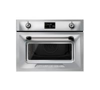 Horno Eléctrica + Microondas Smeg 60 cm Victoria SO4902M1X Acero Inoxidable