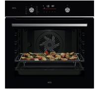 Horno eléctrico AEG OS6PB511AB 71L Negro con sonda térmica, AirFry y WiFi