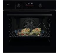 Horno eléctrico AEG Serie 5000 TA5PB531AB 71L Negro con SteamBake, Wi-Fi y autolimpieza