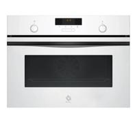 Horno eléctrico Balay 3CB5159B3 47L Cristal blanco con Aqualisis y Raíles Flex