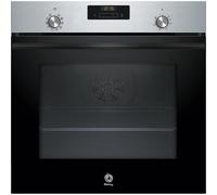 Horno eléctrico Balay 3HB413CX3 71L Negro y Plata Hydro autolimpieza LED bloqueo niños