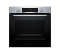 Horno eléctrico Bosch HRG572ES3 71L Negro con pirolisis, autolimpieza Hydro, control giratorio