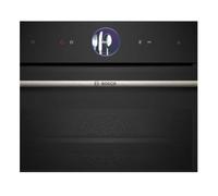 Horno eléctrico Bosch Serie 8 CSG7361B1 47L Negro con Steam Plus y Control Digital