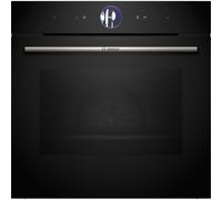 Horno eléctrico Bosch Serie 8 HSG7364B1 71 L Negro con vapor y autolimpieza