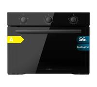 Horno eléctrico Cecotec Bolero Hexa C134500 Glass Black 56 L Negro con limpieza por vapor