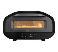 Horno eléctrico Cecotec Pizza&Co Tifosi 12L Negro con control digital y piedra para pizza
