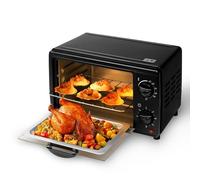 Horno eléctrico de 13 L, 700 W, horno eléctrico, mini horno eléctrico, horno eléctrico, mini empotrable, hornos posables, horno pequeño eléctrico, hornos para colocar