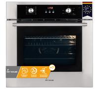 Horno electrico empotrable 60cm 70L Parrilla Aire caliente [EEK: A+]