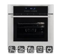 Horno electrico empotrable 60cm 70L Parrilla Aire caliente [EEK: A]