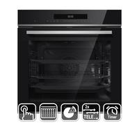 Horno electrico empotrable 60cm 72L Pirólisis Parrilla Aire circulante [EEK: A++]