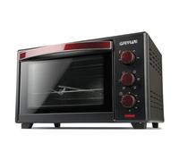 Horno Eléctrico G3 Ferrari Il Moro 28 Plus Negro - Rojo G10132 Negro Acero