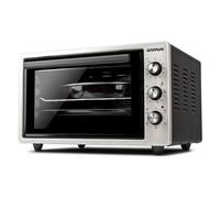 Horno Eléctrico G3 Ferrari Rosto 37 Plata - Negro G10152 Negro Acero