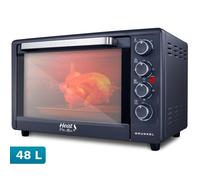 Horno eléctrico Grunkel HR-48PROMAX 48 litros Negro/Inox con convección y temporizador