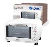 Mini horno - GSC Kuhati, 1500 W, 23 l, Blanco