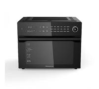 Melchioni Family | Freidora de Aire de 30 litros de Capacidad BENEDETTA, Pantalla Digital, Función Dual Cook, Air Fryer con 18 Programas, 30-230°, Temporizador de 12 horas, Color Negro