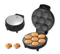 Horno eléctrico multifunción de 1000 W para hornear magdalenas/tartas/pasteles salados Calefacción de doble cara, luz indicadora LED, base antideslizante Mini postre para hornear esencial