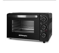 Horno Eléctrico Orbegozo HCC 5015, capacidad 15 litros, 1300 W, Negro