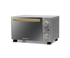 Horno eléctrico Orbegozo HO 995 10L Gris con doble cristal y temporizador