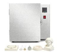 Horno Eléctrico para Cerámica en el Hogar, Controlador Digital PID con Precisión de ±1°C, Mini Horno para Joyería, Arcilla Metálica, Cerámica, Fusión de Esmalte, Manualidades DIY (15x15x20cm)