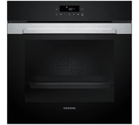 Horno eléctrico Siemens iQ300 HB372AES3 71L Negro/Inox Autolimpieza profesional LED