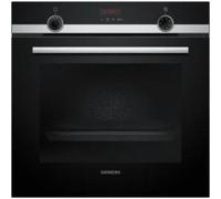 Horno eléctrico Siemens iQ300 HB574AER3 71L Negro/Inox autolimpieza pirolítica e hidrolítica