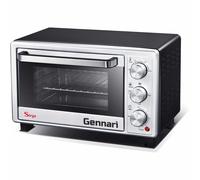 Horno eléctrico Sirge GENNARI de 16 litros, 1400 vatios, temporizador de 60 minu