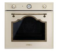 Horno eléctrico Smeg SF700PO 70L crema ventilado con puerta fría y estética Cortina