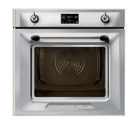 Horno eléctrico Smeg Victoria SOP6902S2PX 68L Crema pirolítico vapor combinado EvoScreen