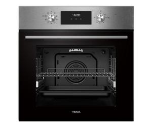 Horno eléctrico Teka HCB 6370 70 L Negro/Inox con guía extraíble y